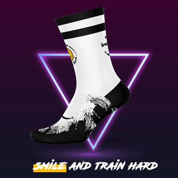 Calcetín Deportivo SOCK SPORT+ SMILE AND TRAIN HARD