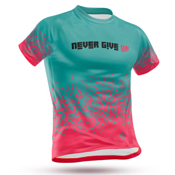 Camiseta técnica fluor NEVER GIVE UP™