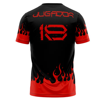 Camiseta E-Sport PERSONALIZADA  FUEGO™