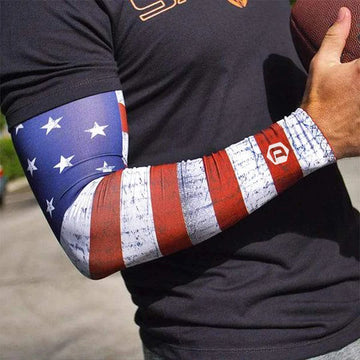 Mangas deportivas para brazos (1 par) Personalizables con protección Arm Shields®
